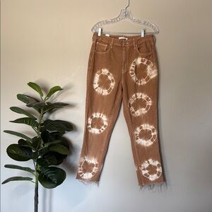 Pacsun Brown Tie-Dye Women's Jeans size 29 mom jeans